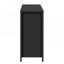 Armoire de rangement polyvalente cannelée avec tablettes réglables et grande capacité, parfaite pour un décor moderne et fonctionnel-660787637