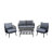 4-Piece Outdoor Patio Furniture Set-636630177-636630182