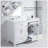 Versatile Bathroom Vanity With Ceramic Sink Combo, Abundant Storage Cabinet -4 Soft Close Doors And 4 Drawers-545988307