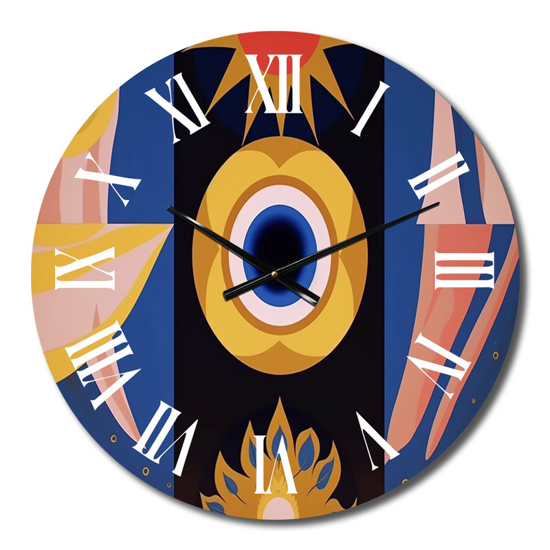 Horloge murale géométrique Awakening Of Bodhi, Petit