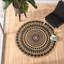 Round Moroccan Jute / Sisal Hand Loomed Area Rug-1581224425