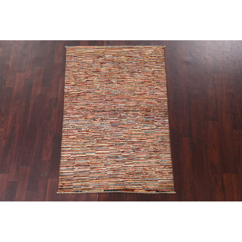 Contemporary Gabbeh Handmade Rug 3x5