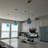 Joulane 1 - Light 8" Wide Modern Rustic Globe Single Pendant Lights With Light Blue Glass Shade, Farmhouse kitchen lighting fixture with E26 Socket for Dining Living Room, Bedroom Foyer-212061471