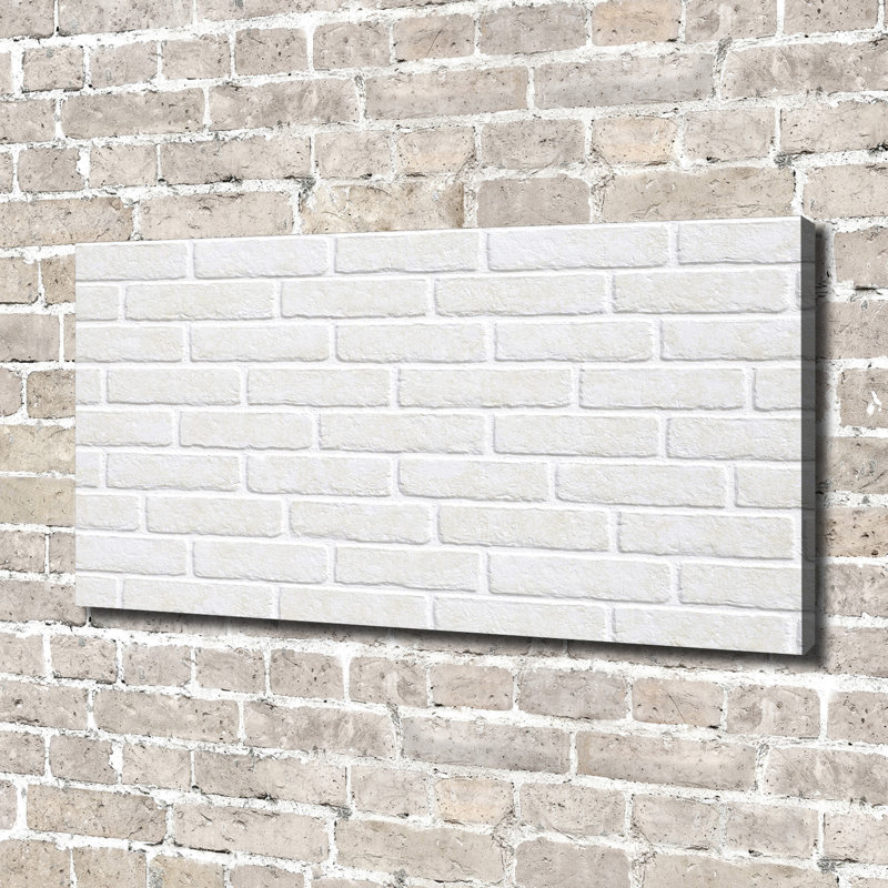 Brick Wall - Wrapped Canvas Print