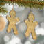 10cm Solid Colour Acrylic Gingerbread Bauble-119432797