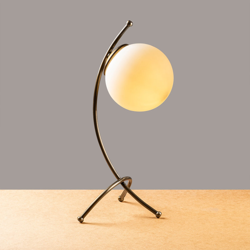 Lampe de table en métal, Bronze