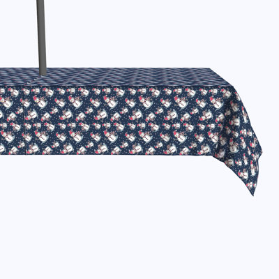 Dunwell Geometric Christmas Tablecloth
