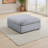 Joana Cocktail Ottoman, Corduroy, Modular Square 39 Inch-106269942