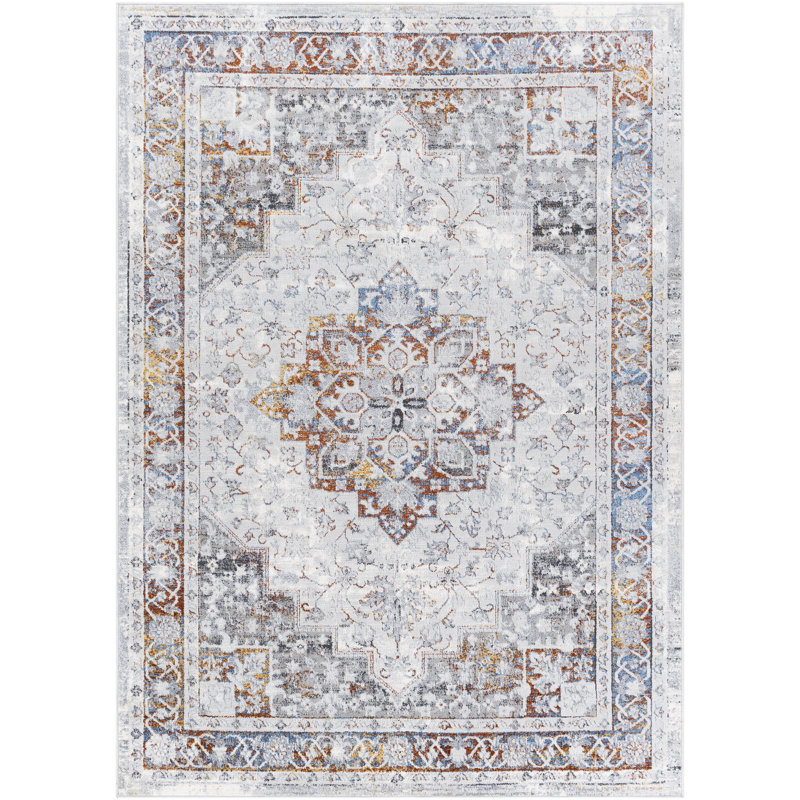 Oriental Indoor Rug, Rectangle 7'10" x 10'