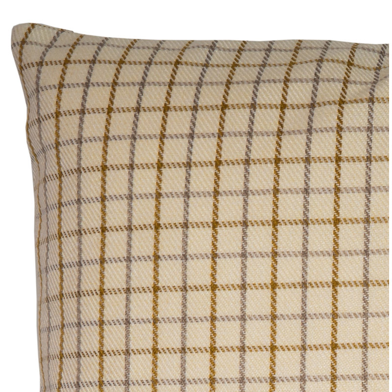 Aadhya Plaid Square Cushion Cover Cushion, Check