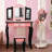 Hauser Kids Vanity Set with Mirror