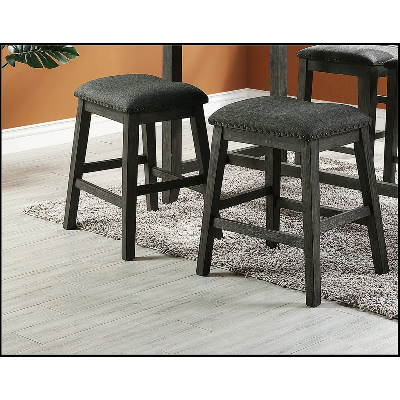 Ensemble de 2 chaises de salle à manger Modern Modern, Gris délavé, Gris délavé