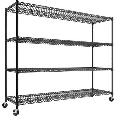 Nijal 60 " W Steel Shelving Unit