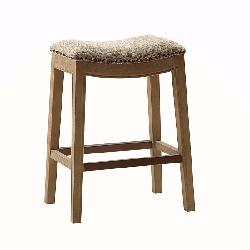 Tabouret de comptoir Saddle, Brun