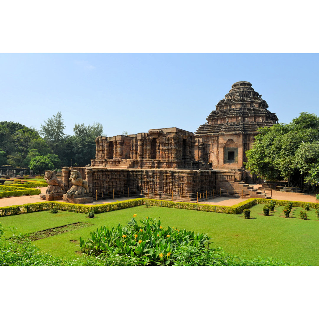 Hindu Temple Of The Sun, Konark, India - Wrapped Canvas Print
