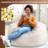Soft Gauna Bean Bag – Small-Scale Comfort With Rustic Charm-1695131379-1695131382