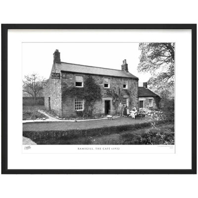 Ramsgill, The Cafã© C1932 - Single Picture Frame Print