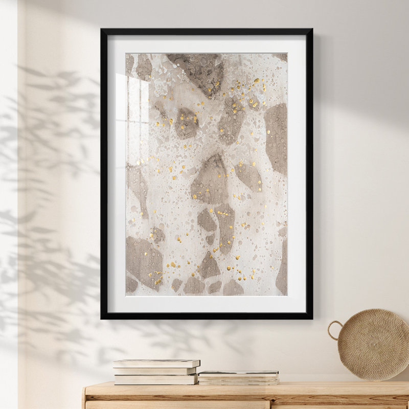 Chordata I -Framed Print, 25.5" H x 17.5" W, Black