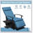 Adjustable Patio Recliner Chair Metal Outdoor Lounge Chair with Flip Table Push Back-638171024