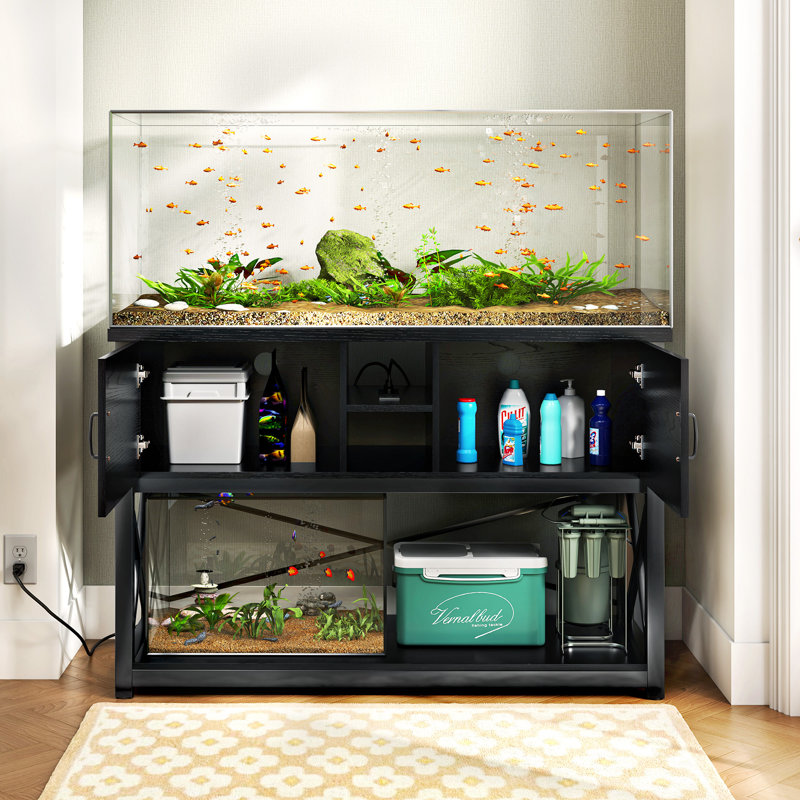 Support pour aquarium Godinne, 55 à 75 gallons (H 33 po x l 51 po x P 19,5 po)