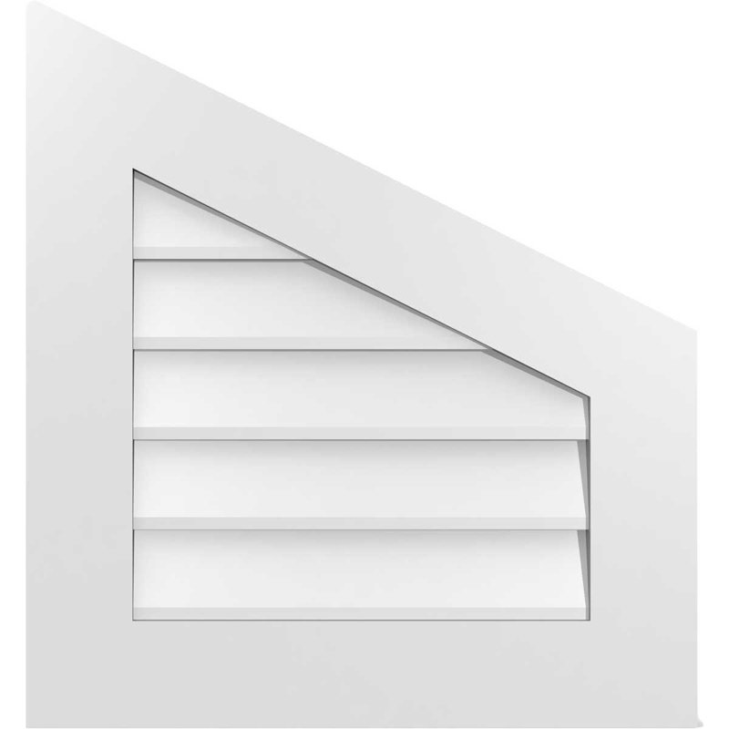 Évent en poire non-fonctionnel Signature, H 1 po x L 24 po x l 22 po