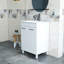 Armoire de salle de bain avec tablette réglable
