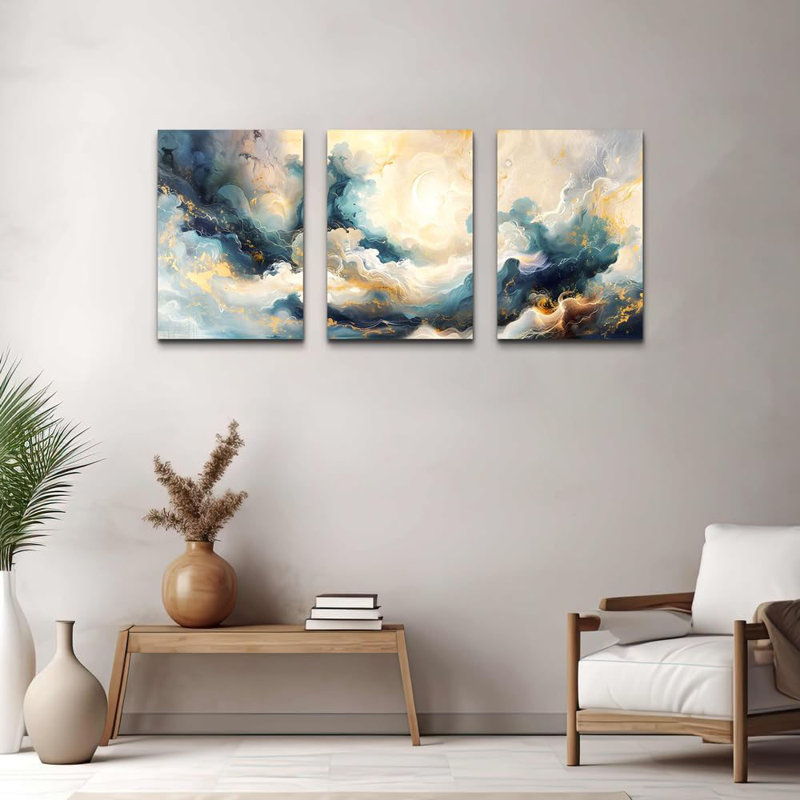 3 Piece Wrapped Canvas Set
