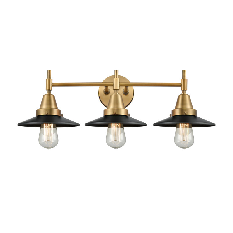 Krysia 3 - Light Dimmable Vanity Light, Brushed Brass