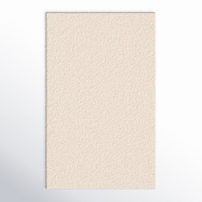 Elle Ivory Hand-Woven Wool Rug