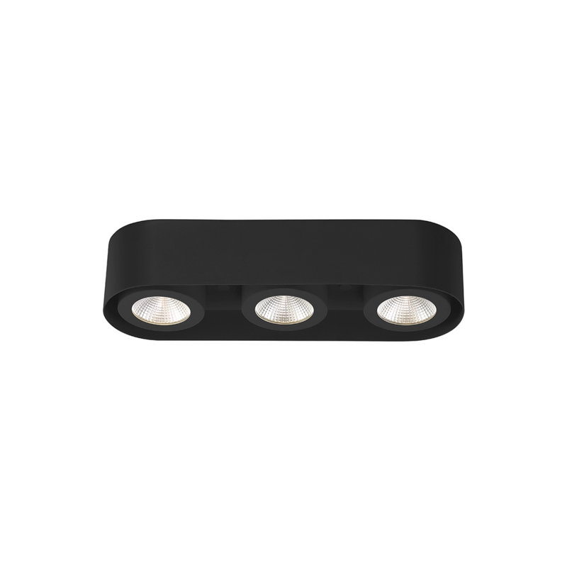 Nymark LED Surface Mount - Black, 3-Light