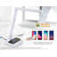 Lampe de bureau blanche 3,54 po