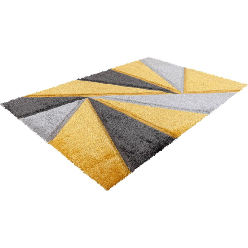 Geometric Indoor / Outdoor Area Rug, Rectangle 120 x 170 cm