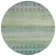 Machine Washable Indoor/Outdoor Xhevrie Teal Rug