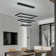 Coralyne 3-layers Unique Dimming LED Chandelier