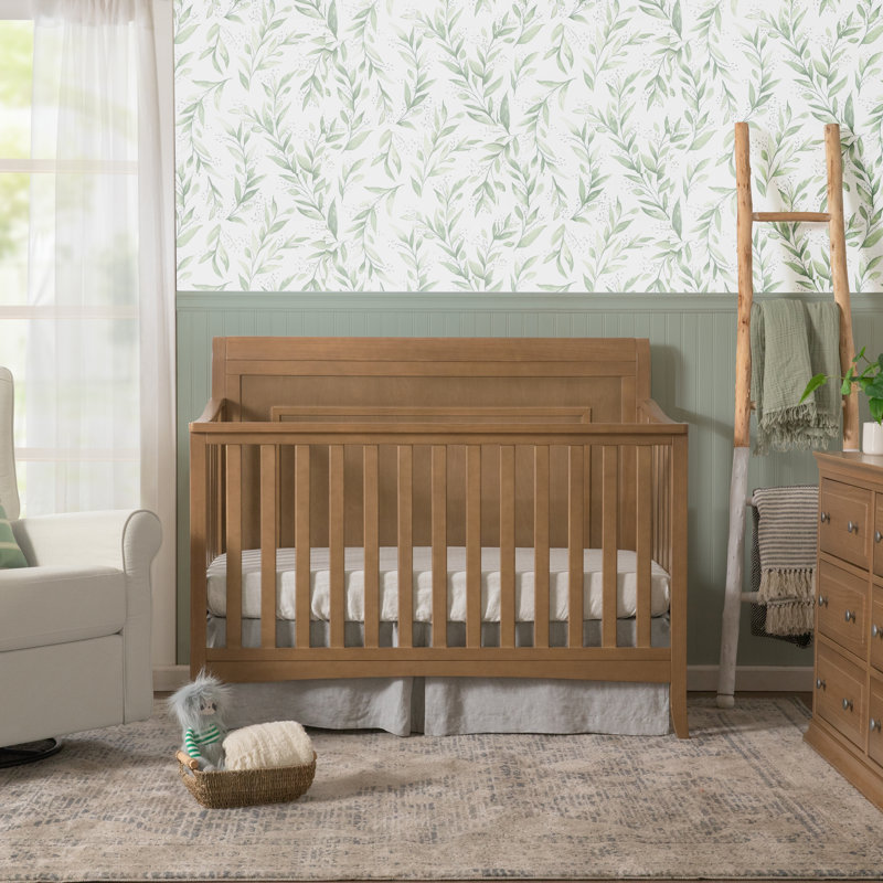 Lit de bébé convertible 4-en-1 Anders, Noisette