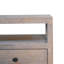 Table de chevet 2 tiroirs Acid Wash