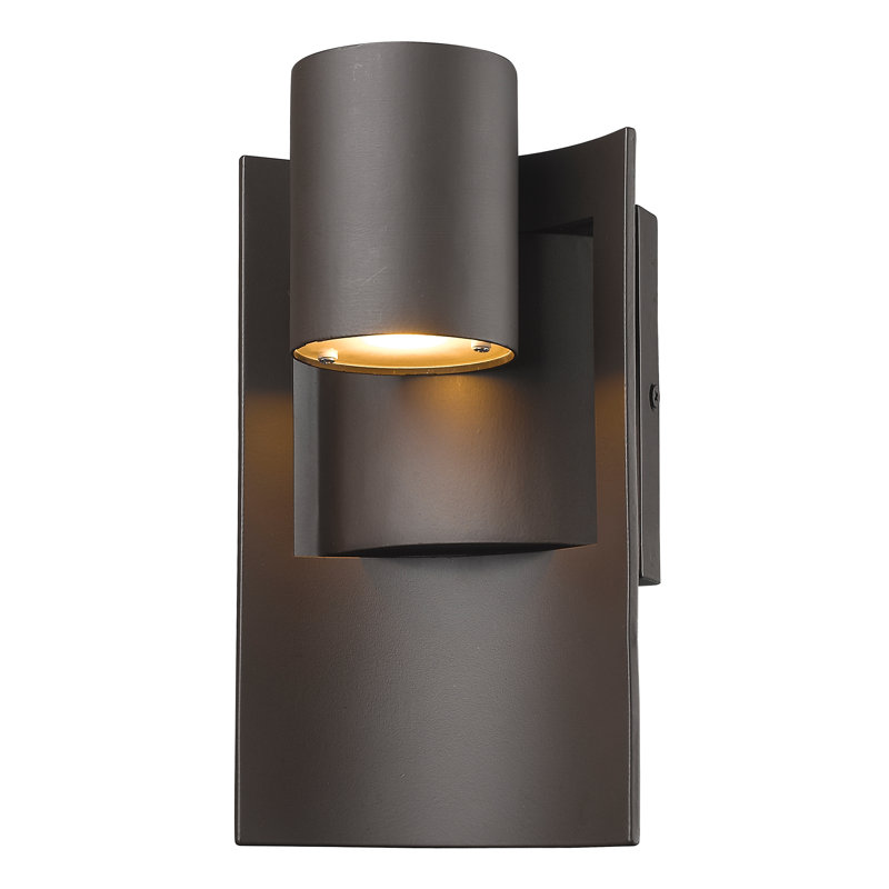 Gerlach LED Wall Light, 19" H x 9" W x 5.88" D, Deep Bronze
