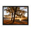 «Sunrise On Autumn Trees By The Lake», reproduction d'art sur toile traditionnelle-1561279425-1561279432