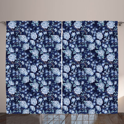 Semi Sheer Curtain Pair