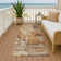 Machine Washable Indoor/Outdoor Matsumura ACN2300 Abstract Rug