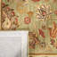 Tapis vert / doré en laine touffeté à la main Cranmore-19260229