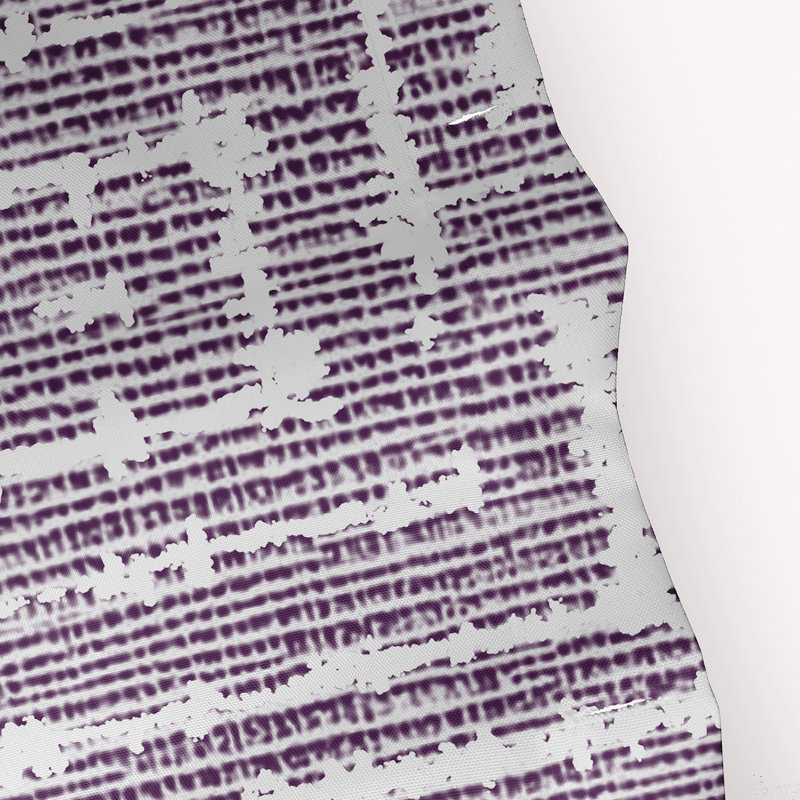 Rideau de douche simple Springdale, Violet