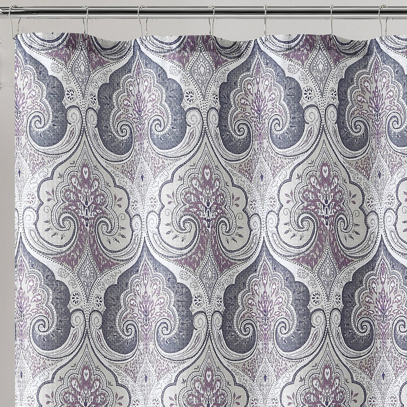 Brigitzer Damask Shower Curtain