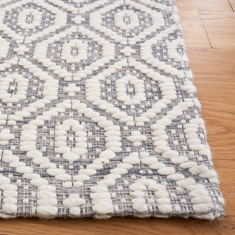 Tapis géométrique tissé à la main Marbella, Tapis de couloir 2 pi 3 po x 9 pi