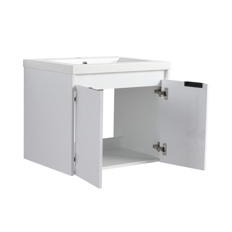 Meuble-lavabo 60 po avec lavabo en résine