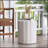 Outdoor Lightweight Concrete Side Table with Versatile Design and Functionality