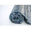Tapis gris/brun en coton handwoven à tissage plat Rysing