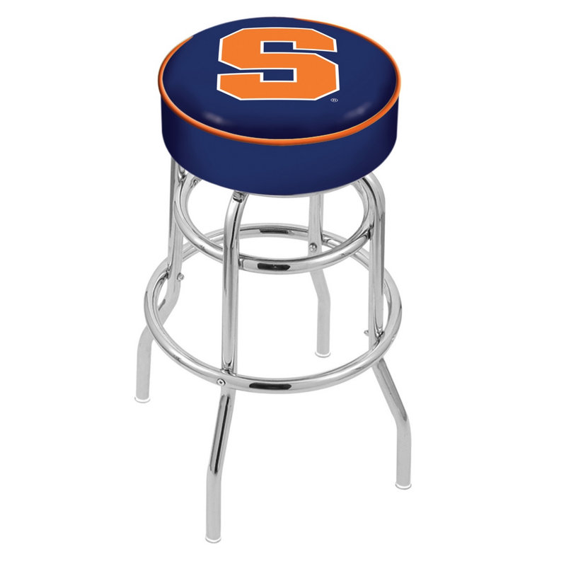 NCAA Swivel Bar & Counter Stool, Bar Stool (30" Seat Height), Syracuse