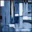 Cobalt Shades 1 Painting by Christopher Kennedy