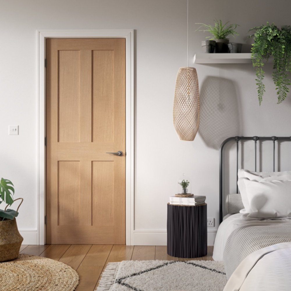 LPD London 4P Pre-finished oak Doors FD 30 | Wayfair.co.uk